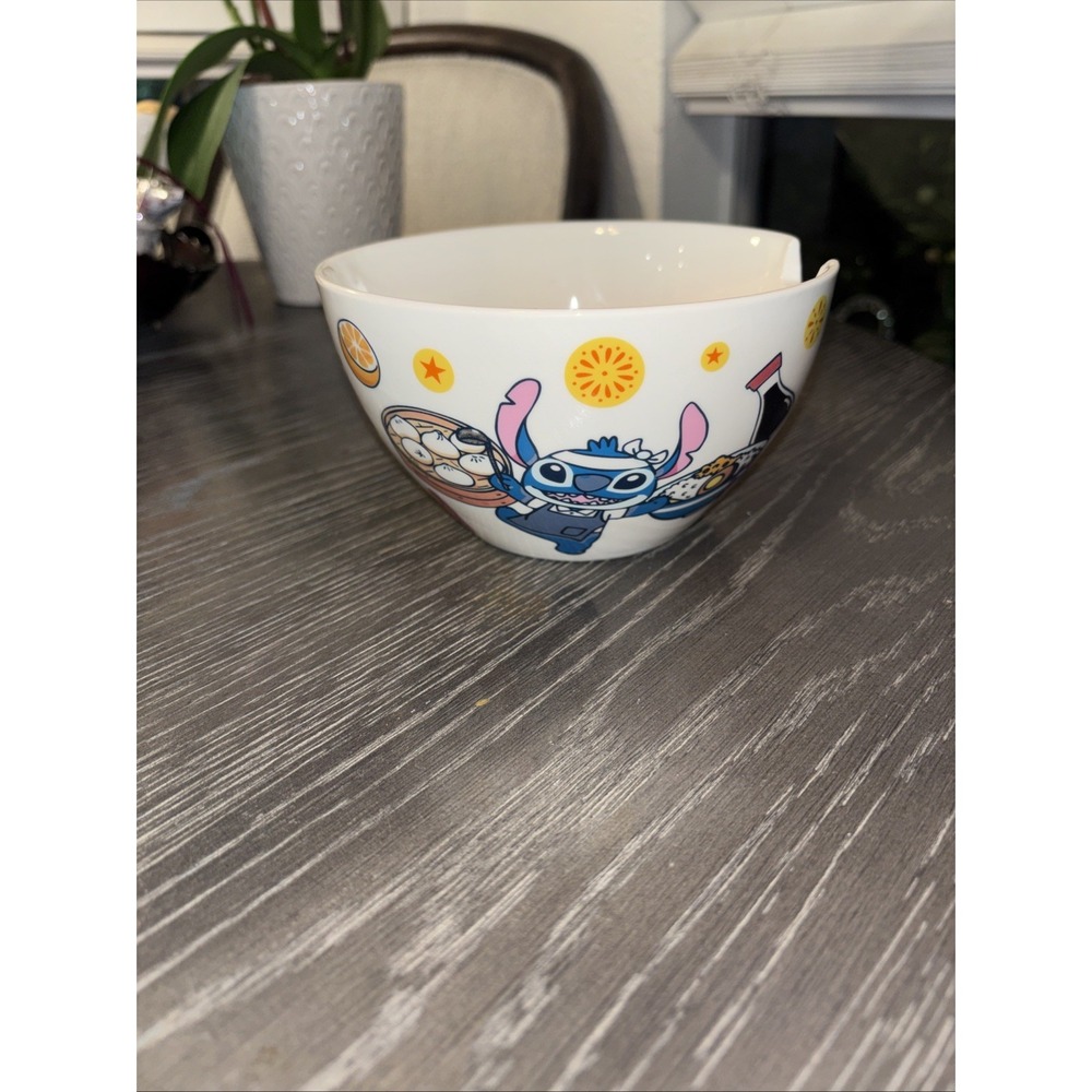 Disney Lilo and Stitch Ceramic Ramen Bowl 20oz‎